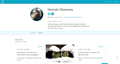 Desktop Screenshot of hannaholivennes.contently.com