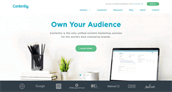 Desktop Screenshot of contently.com