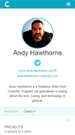 Mobile Screenshot of andyhawthorne.contently.com