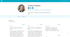 Desktop Screenshot of jessicahughey.contently.com