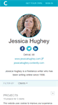 Mobile Screenshot of jessicahughey.contently.com