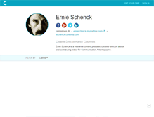 Tablet Screenshot of eschenck.contently.com