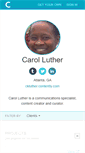 Mobile Screenshot of ckluther.contently.com